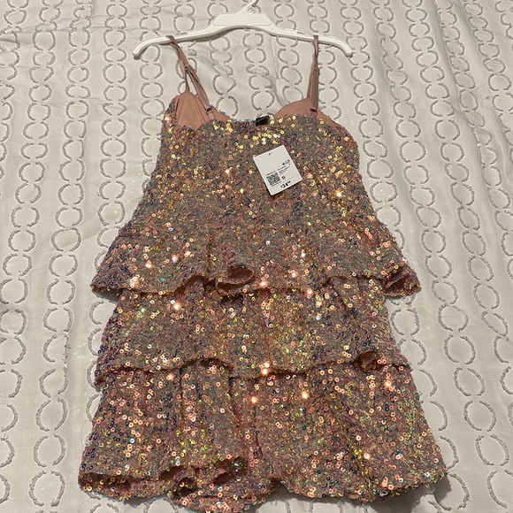 Sequence Pink Mini Dress - Picture 2 of 5